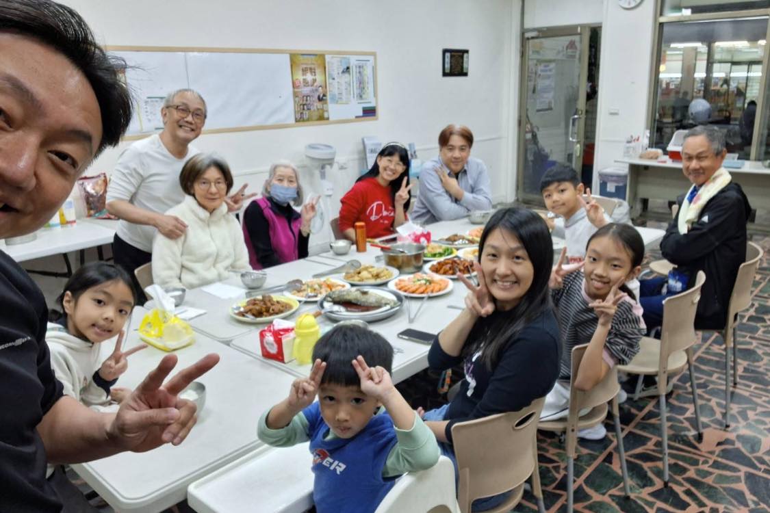 【教會生活】除夕團圓的另一種意義，在桃園蘆竹南崁多加教會，我們是一家人